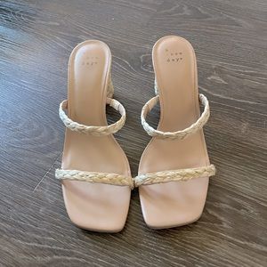 Chunky Heel Strap Sandals